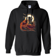 Sweatshirts Black / Small Surfing With The Alien Pullover Hoodie