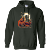 Surfing With The Alien Pullover Hoodie