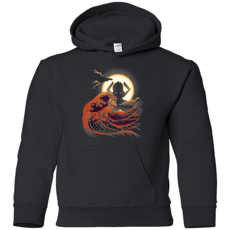Sweatshirts Black / YS Surfing With The Alien Youth Hoodie