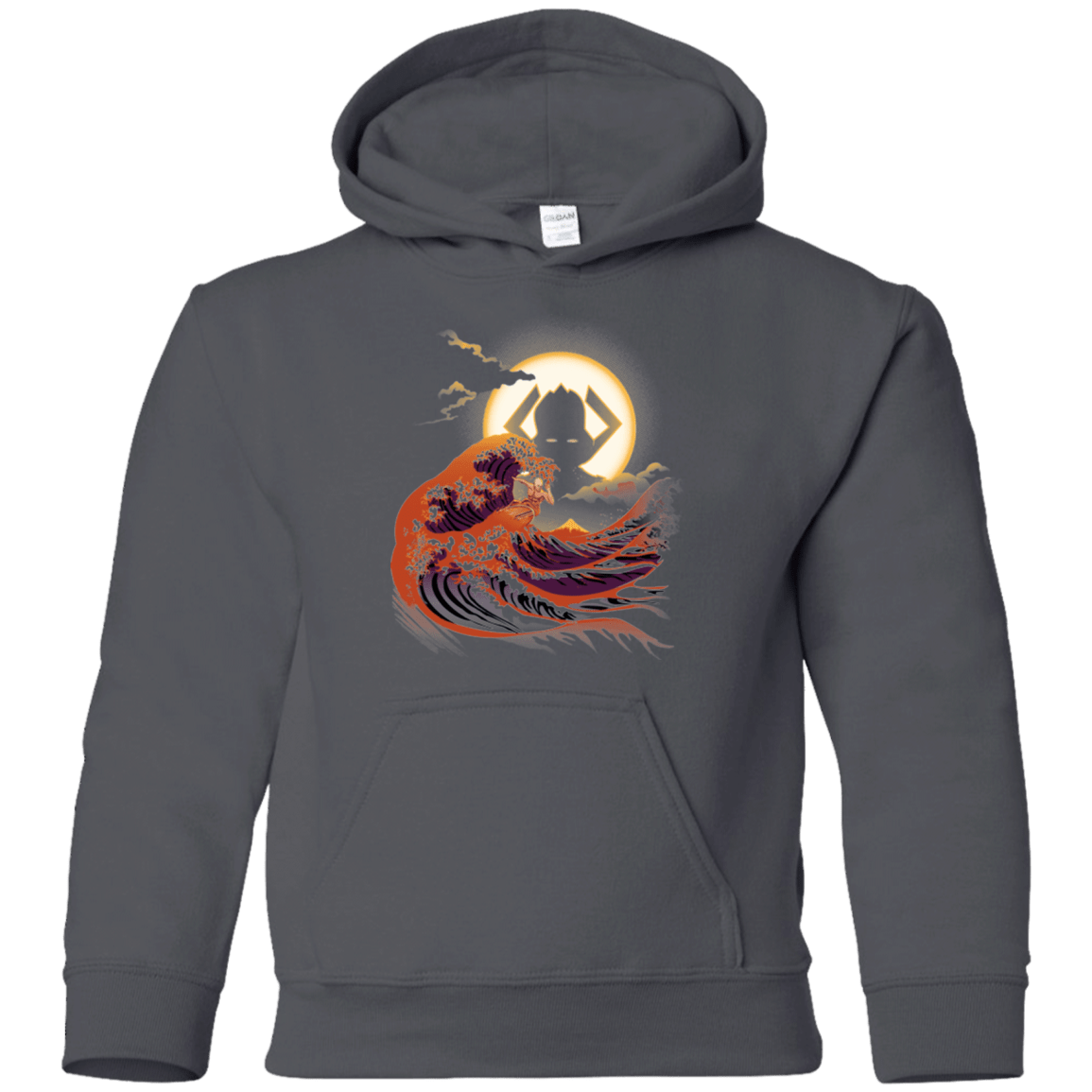 Sweatshirts Charcoal / YS Surfing With The Alien Youth Hoodie