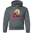 Sweatshirts Dark Heather / YS Surfing With The Alien Youth Hoodie