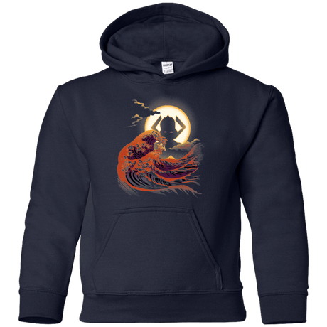Sweatshirts Navy / YS Surfing With The Alien Youth Hoodie