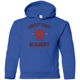 Sweatshirts Royal / YS Survey Corps Academy Youth Hoodie