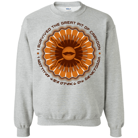 Sweatshirts Sport Grey / Small Surviving The Sarlacc Crewneck Sweatshirt