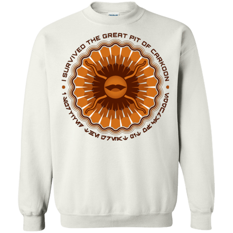 Sweatshirts White / Small Surviving The Sarlacc Crewneck Sweatshirt