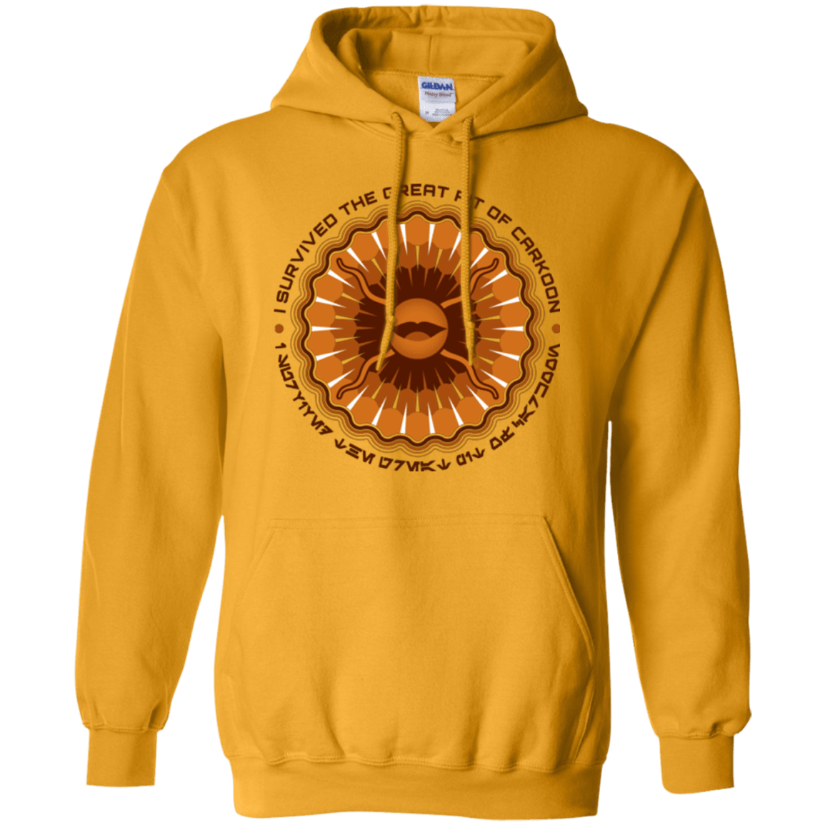 Sweatshirts Gold / Small Surviving The Sarlacc Pullover Hoodie