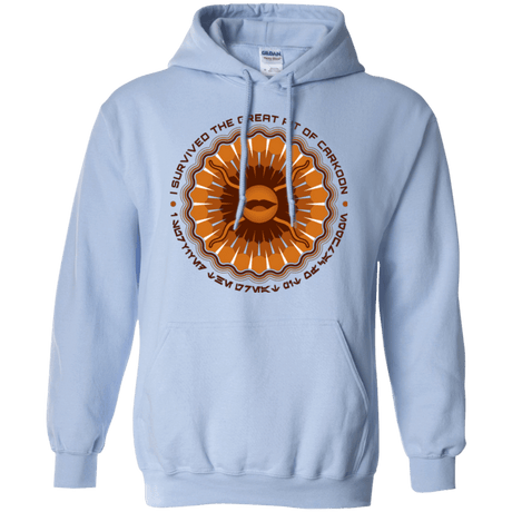 Sweatshirts Light Blue / Small Surviving The Sarlacc Pullover Hoodie