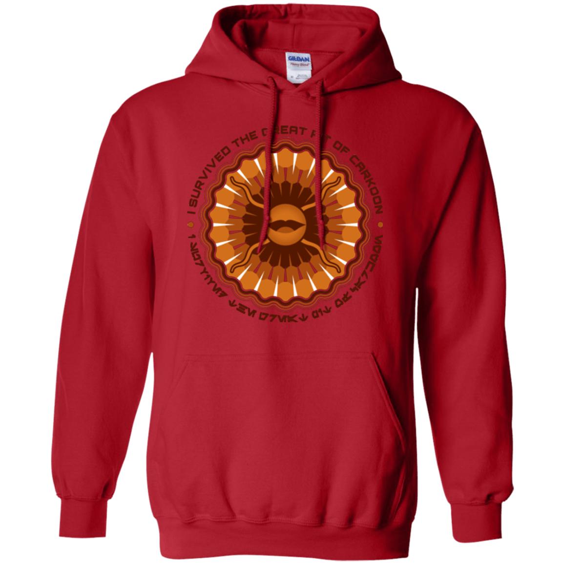 Sweatshirts Red / Small Surviving The Sarlacc Pullover Hoodie