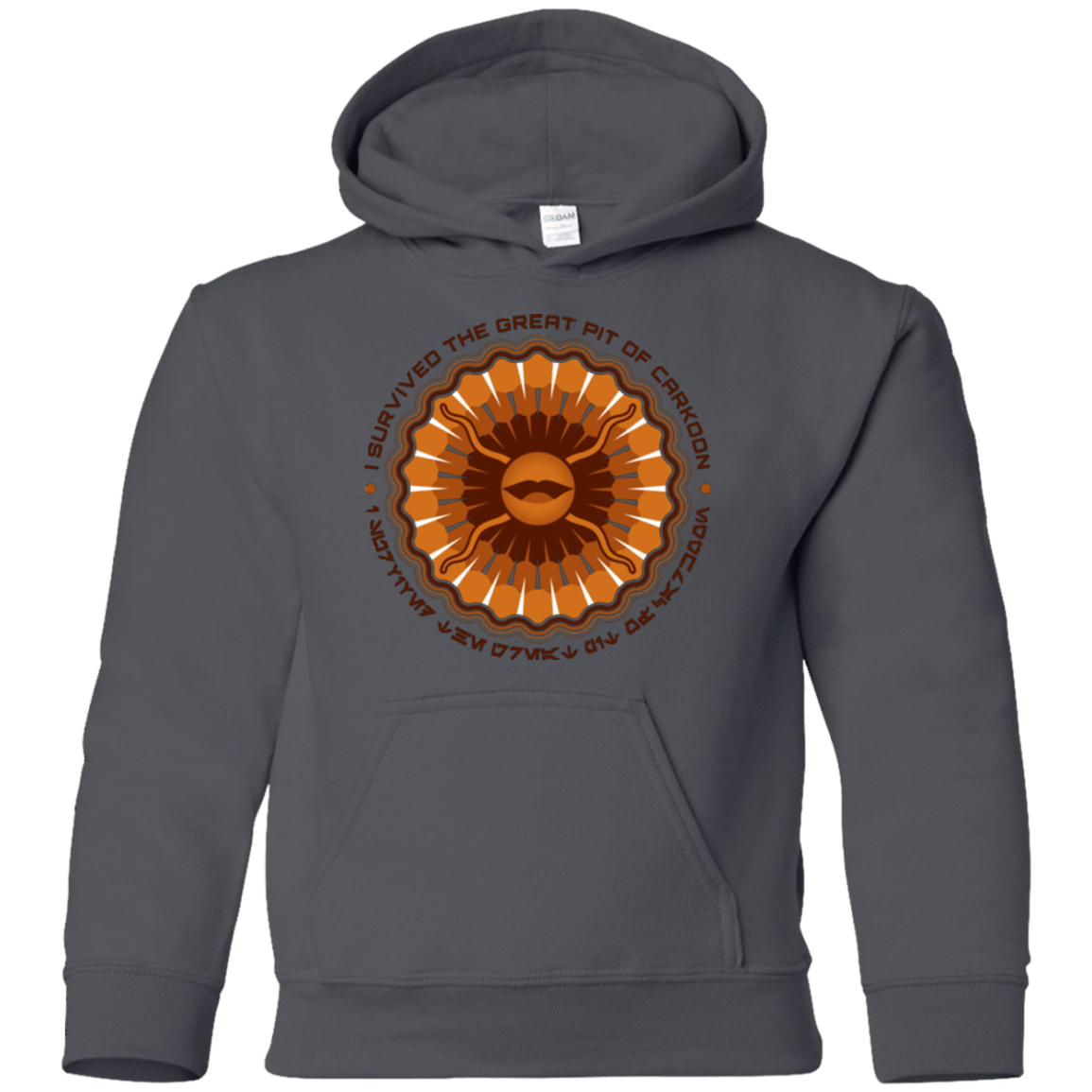 Sweatshirts Charcoal / YS Surviving The Sarlacc Youth Hoodie