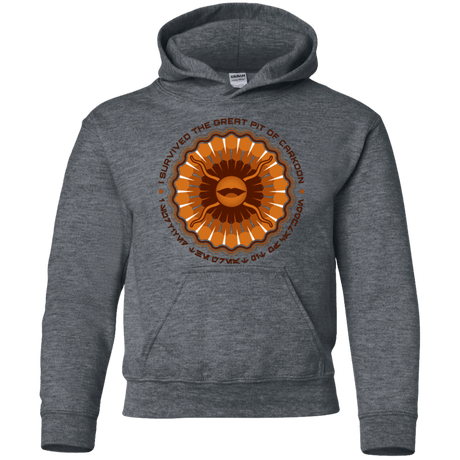 Sweatshirts Dark Heather / YS Surviving The Sarlacc Youth Hoodie