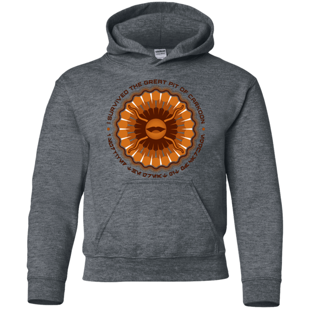 Sweatshirts Dark Heather / YS Surviving The Sarlacc Youth Hoodie