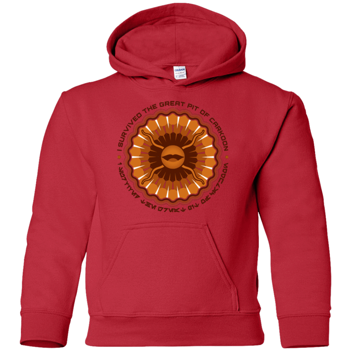 Sweatshirts Red / YS Surviving The Sarlacc Youth Hoodie