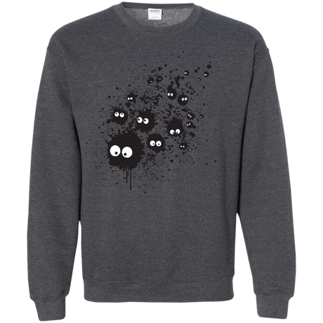 Sweatshirts Dark Heather / S Susuwatari Ink Crewneck Sweatshirt