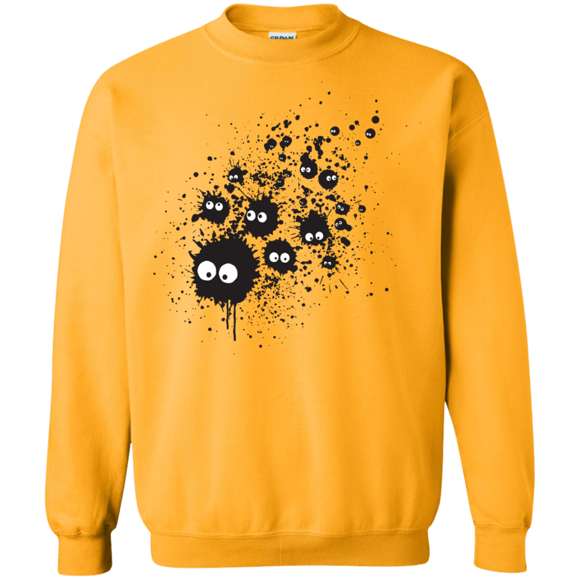 Sweatshirts Gold / S Susuwatari Ink Crewneck Sweatshirt