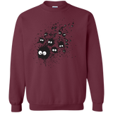 Sweatshirts Maroon / S Susuwatari Ink Crewneck Sweatshirt