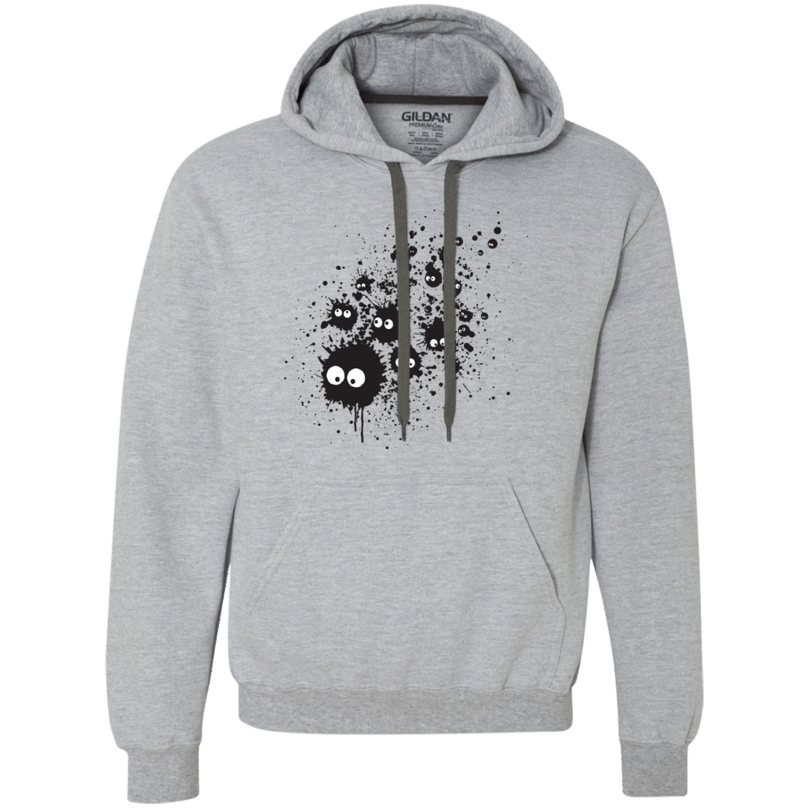 Sweatshirts Sport Grey / S Susuwatari Ink Premium Fleece Hoodie