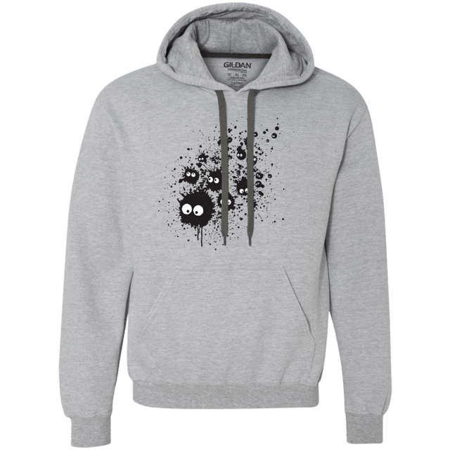 Sweatshirts Sport Grey / S Susuwatari Ink Premium Fleece Hoodie