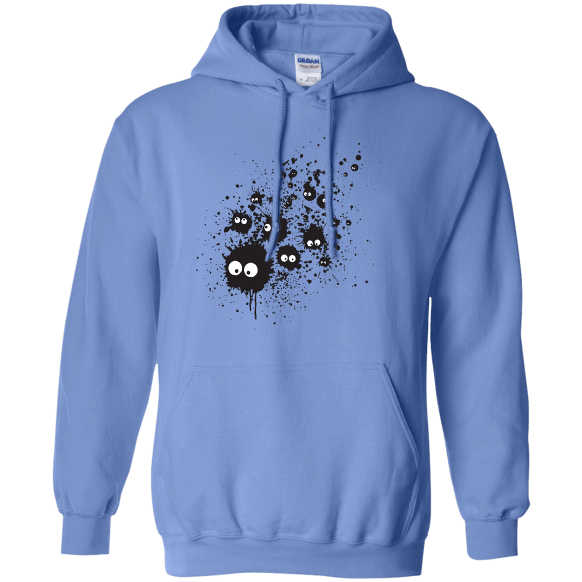 Sweatshirts Carolina Blue / S Susuwatari Ink Pullover Hoodie