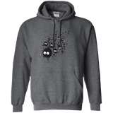 Sweatshirts Dark Heather / S Susuwatari Ink Pullover Hoodie