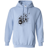 Sweatshirts Light Blue / S Susuwatari Ink Pullover Hoodie