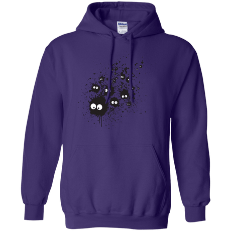 Sweatshirts Purple / S Susuwatari Ink Pullover Hoodie