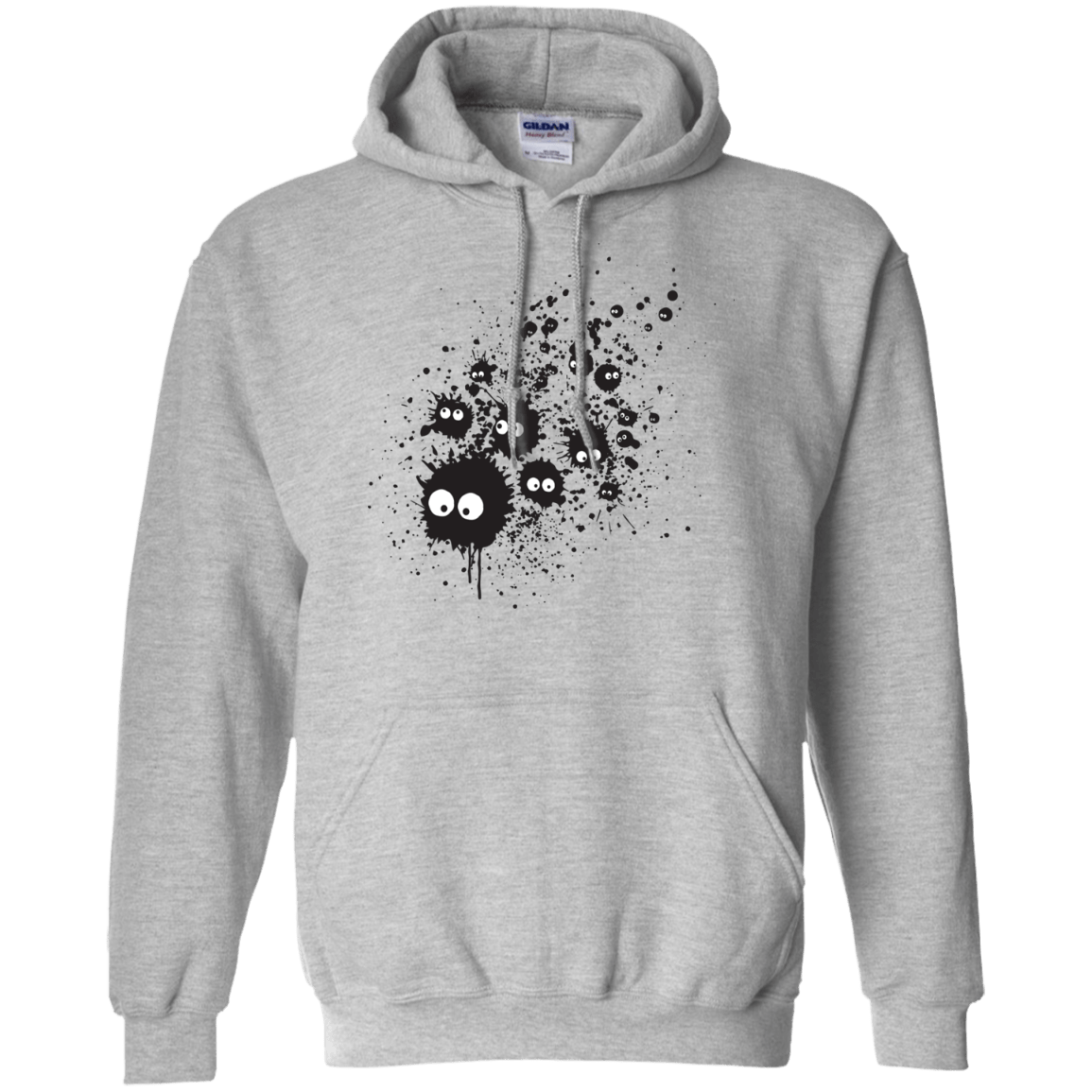 Sweatshirts Sport Grey / S Susuwatari Ink Pullover Hoodie