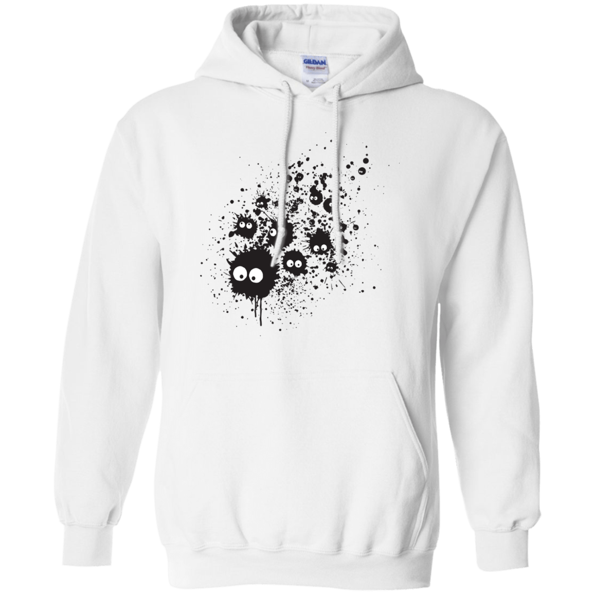 Sweatshirts White / S Susuwatari Ink Pullover Hoodie