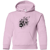 Sweatshirts Light Pink / YS Susuwatari Ink Youth Hoodie