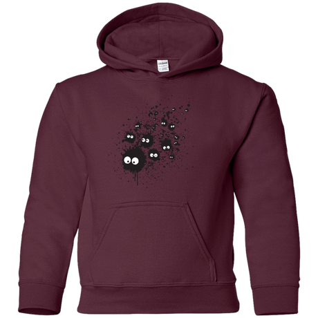 Sweatshirts Maroon / YS Susuwatari Ink Youth Hoodie