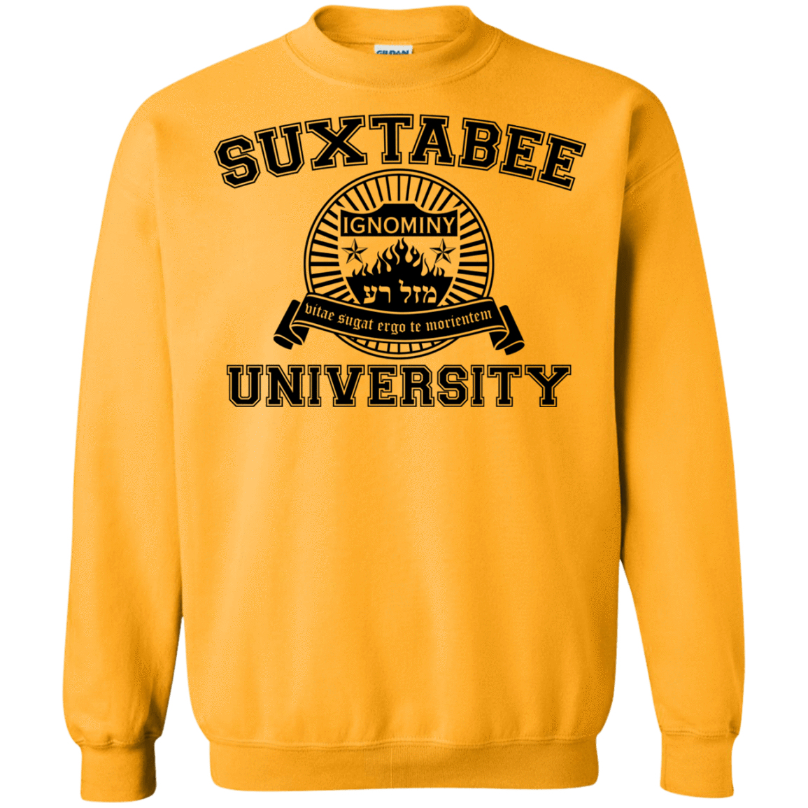 Sweatshirts Gold / S SUX2BU Crewneck Sweatshirt
