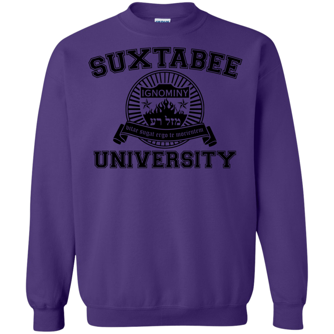 Sweatshirts Purple / S SUX2BU Crewneck Sweatshirt