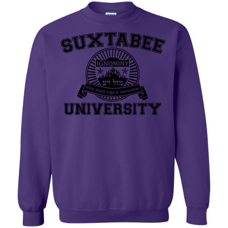 Sweatshirts Purple / S SUX2BU Crewneck Sweatshirt