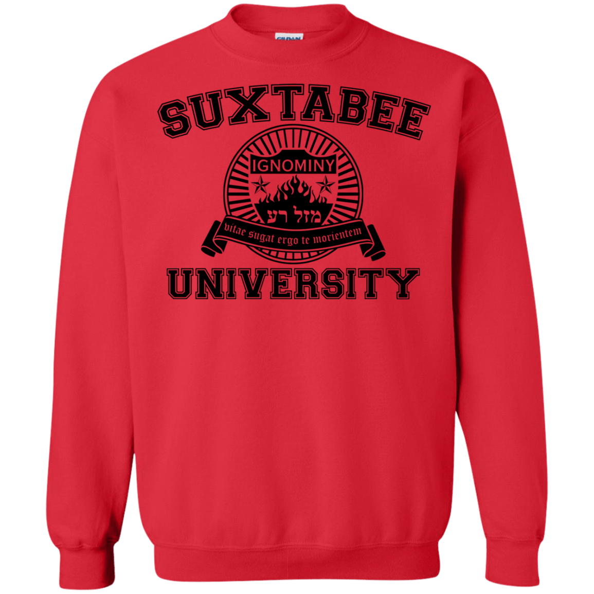 Sweatshirts Red / S SUX2BU Crewneck Sweatshirt