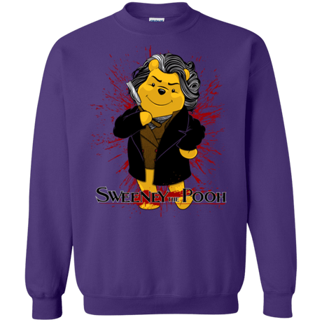 Sweatshirts Purple / S Sweeney the Pooh Crewneck Sweatshirt