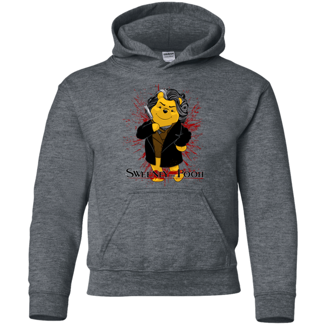 Sweatshirts Dark Heather / YS Sweeney the Pooh Youth Hoodie