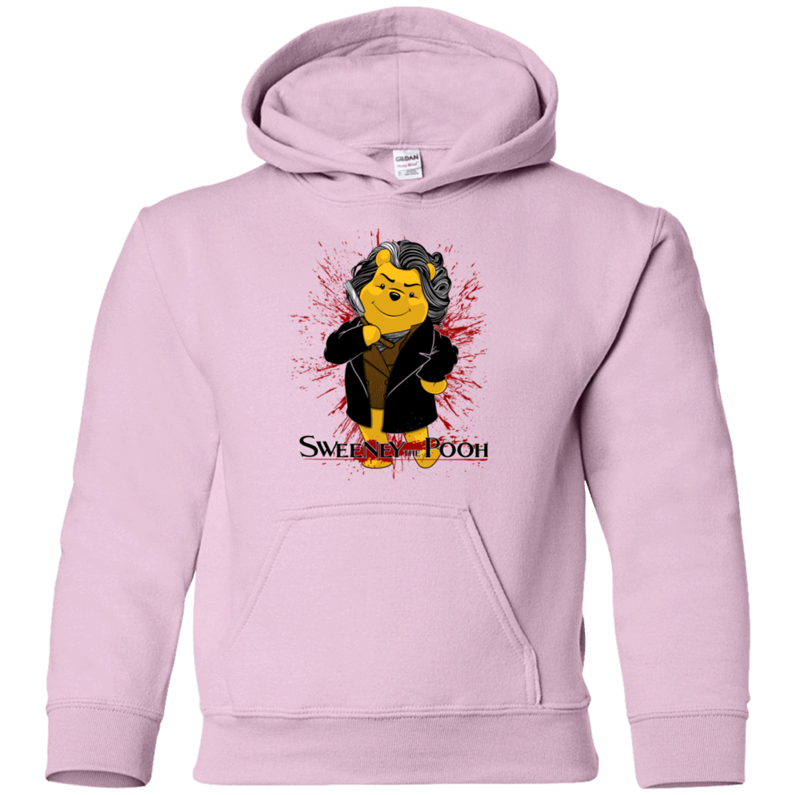 Sweatshirts Light Pink / YS Sweeney the Pooh Youth Hoodie