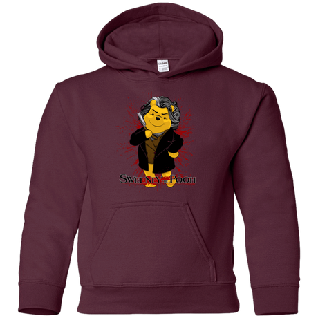 Sweatshirts Maroon / YS Sweeney the Pooh Youth Hoodie