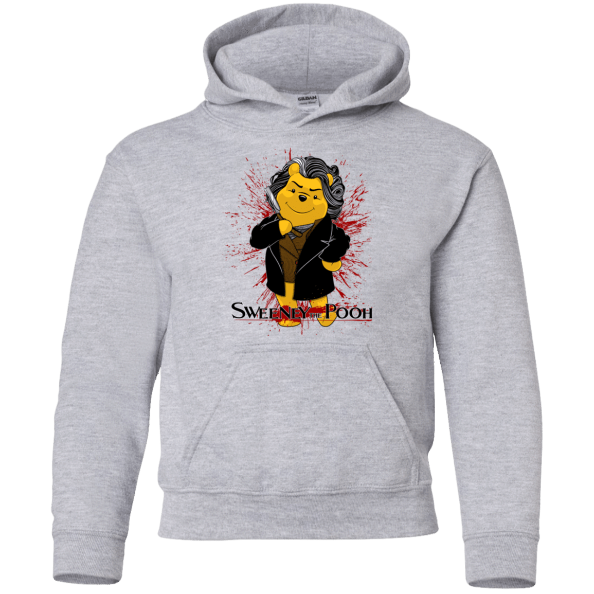 Sweatshirts Sport Grey / YS Sweeney the Pooh Youth Hoodie