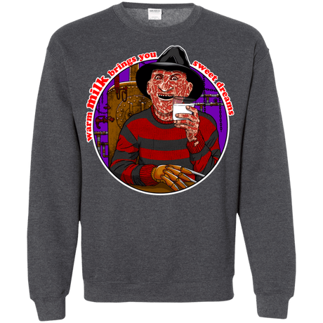 Sweatshirts Dark Heather / S Sweet Dreams Crewneck Sweatshirt