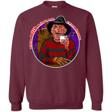 Sweatshirts Maroon / S Sweet Dreams Crewneck Sweatshirt