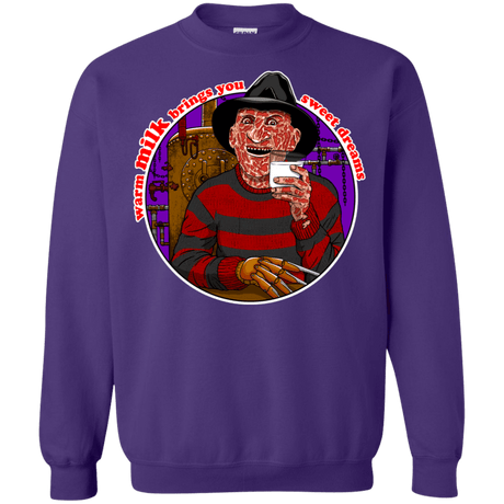 Sweatshirts Purple / S Sweet Dreams Crewneck Sweatshirt