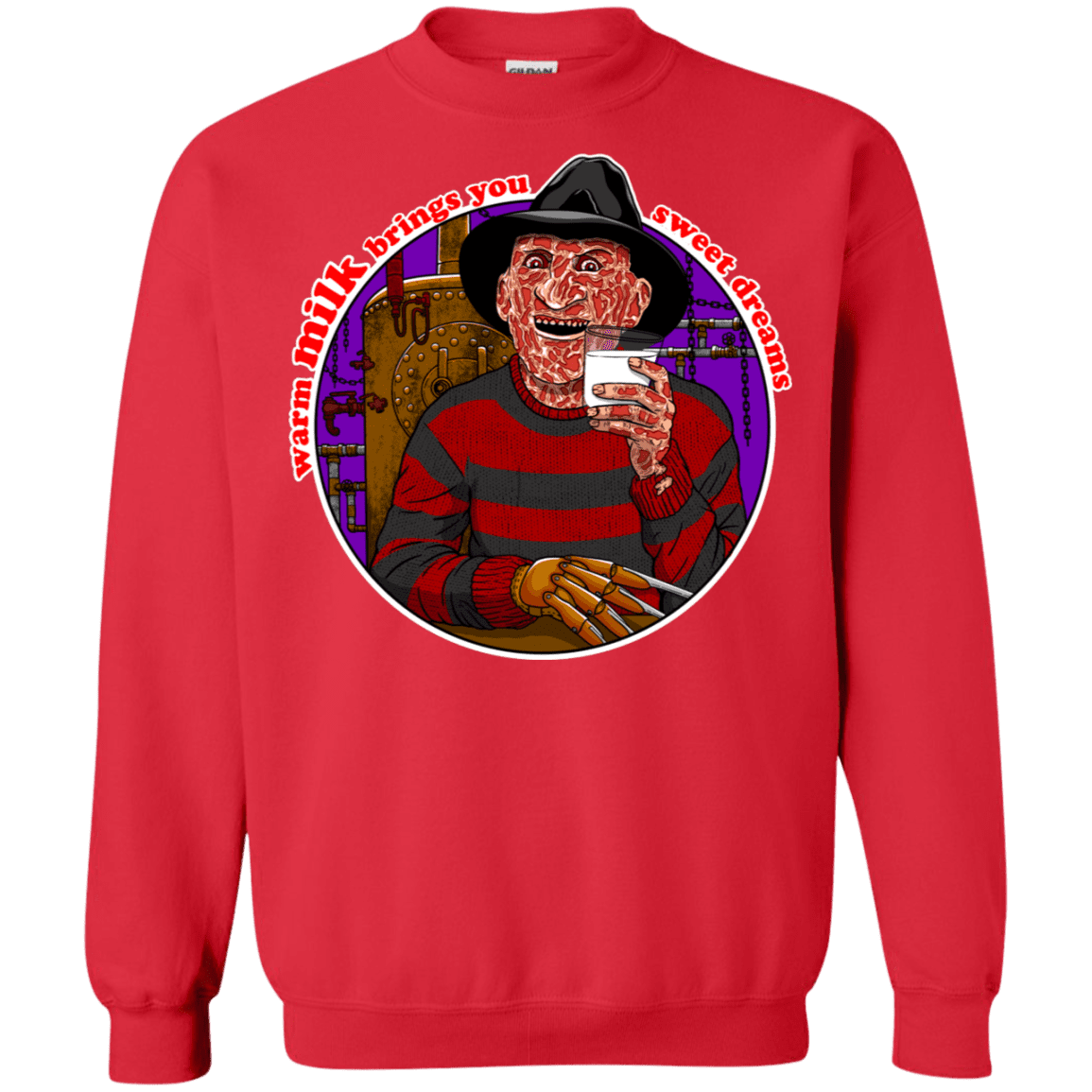 Sweatshirts Red / S Sweet Dreams Crewneck Sweatshirt