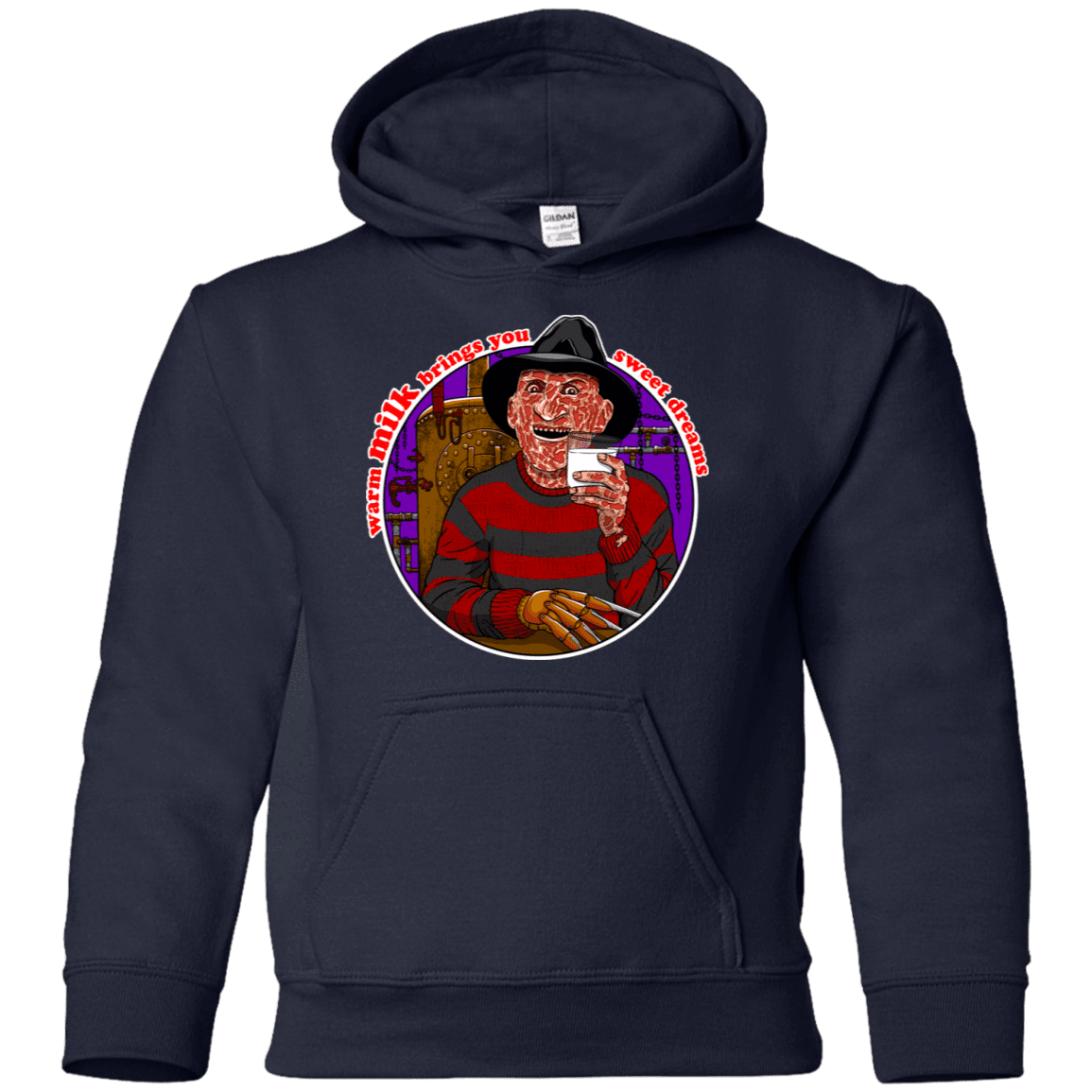 Sweatshirts Navy / YS Sweet Dreams Youth Hoodie