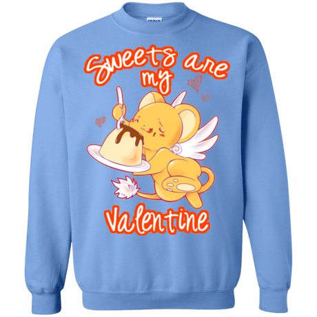 Sweatshirts Carolina Blue / Small Sweets are my Valentine Crewneck Sweatshirt