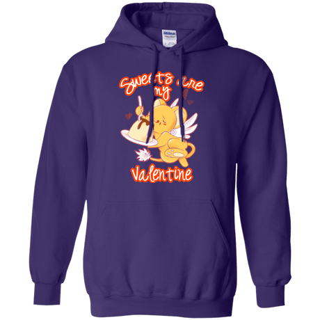 Sweatshirts Purple / Small Sweets are my Valentine Pullover Hoodie