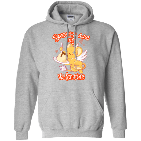 Sweatshirts Sport Grey / Small Sweets are my Valentine Pullover Hoodie