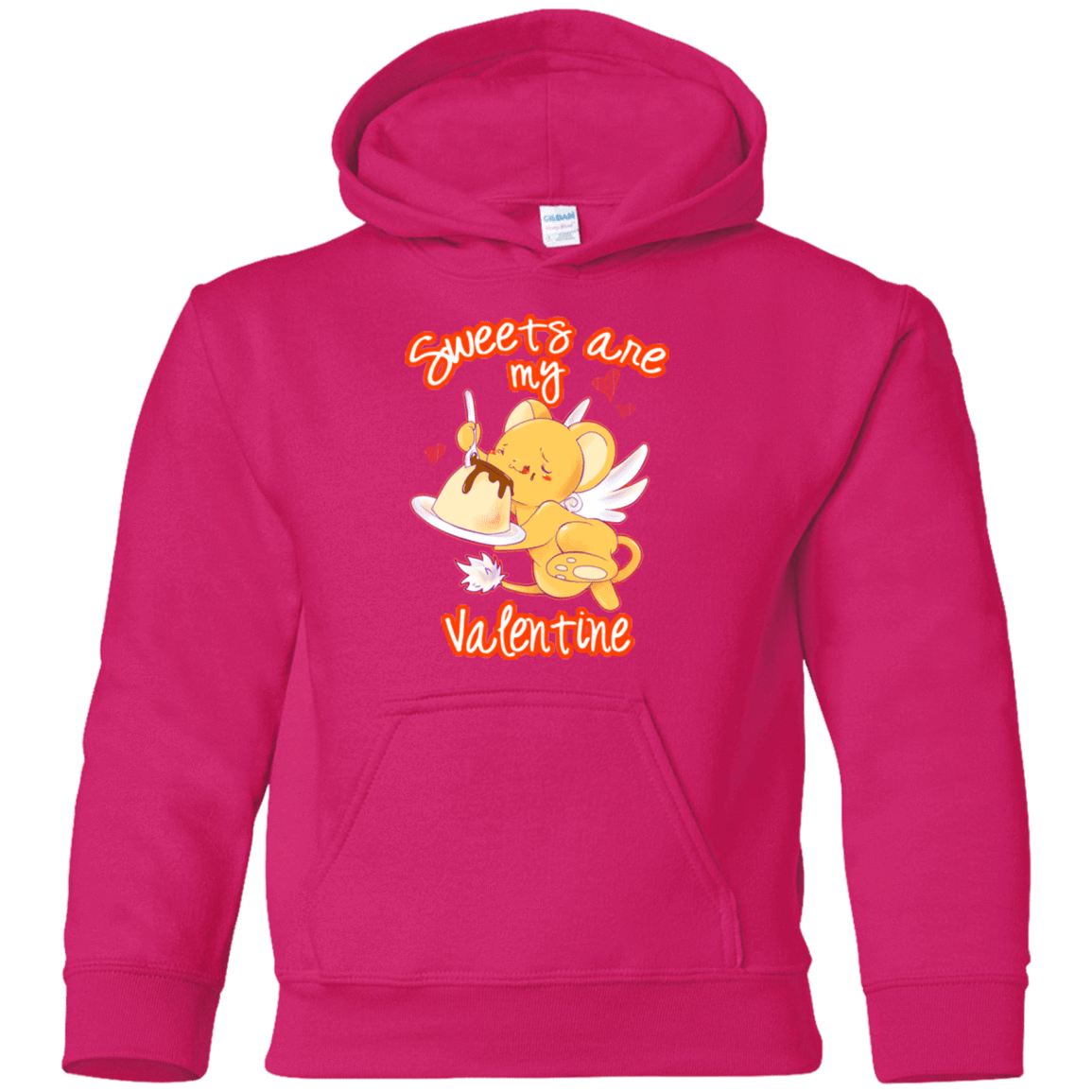Sweatshirts Heliconia / YS Sweets are my Valentine Youth Hoodie