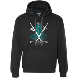Sweatshirts Black / Small Sword Art Premium Fleece Hoodie