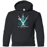 Sweatshirts Black / YS Sword Art Youth Hoodie