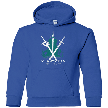 Sweatshirts Royal / YS Sword Art Youth Hoodie
